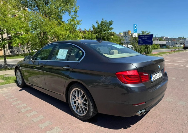 BMW Seria 5 cena 62500 przebieg: 211000, rok produkcji 2013 z Zbąszynek małe 191
